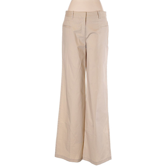 Studio M Ivory Flare Leg Dress Pant - Picture 1 of 6